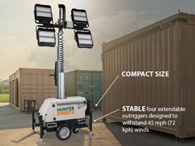 16' LINK Electric Light Tower